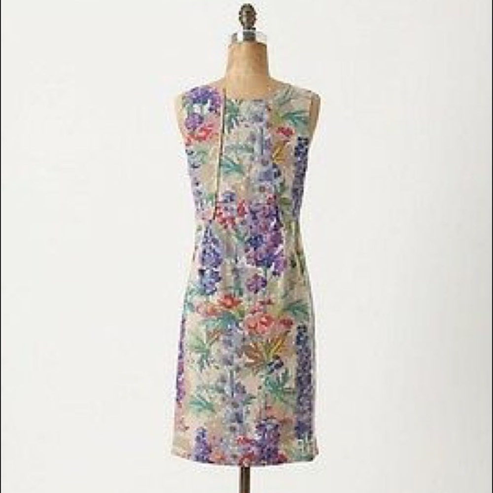 anthropologie edme & esyllte floral print dress 2